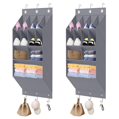 Over the Door Shoe Organizer with 11 Pockets