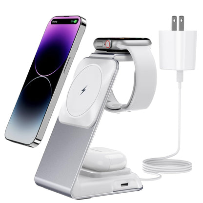 4-in-1 Wireless Charging Station for Apple Devices