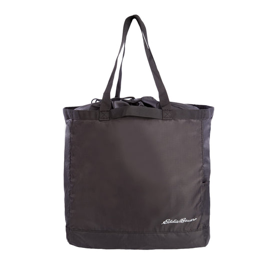 Eddie Bauer 25L Packable Cinch Tote - Onyx