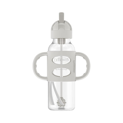 Dr. Brown's Spill-Proof Sippy Straw Bottle 8 oz