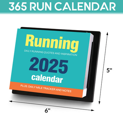 2025 Motivational Desk Calendar for Runners