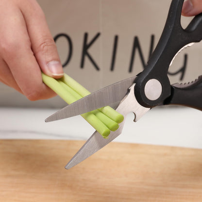 14-Piece Black Stainless Steel Knife Set