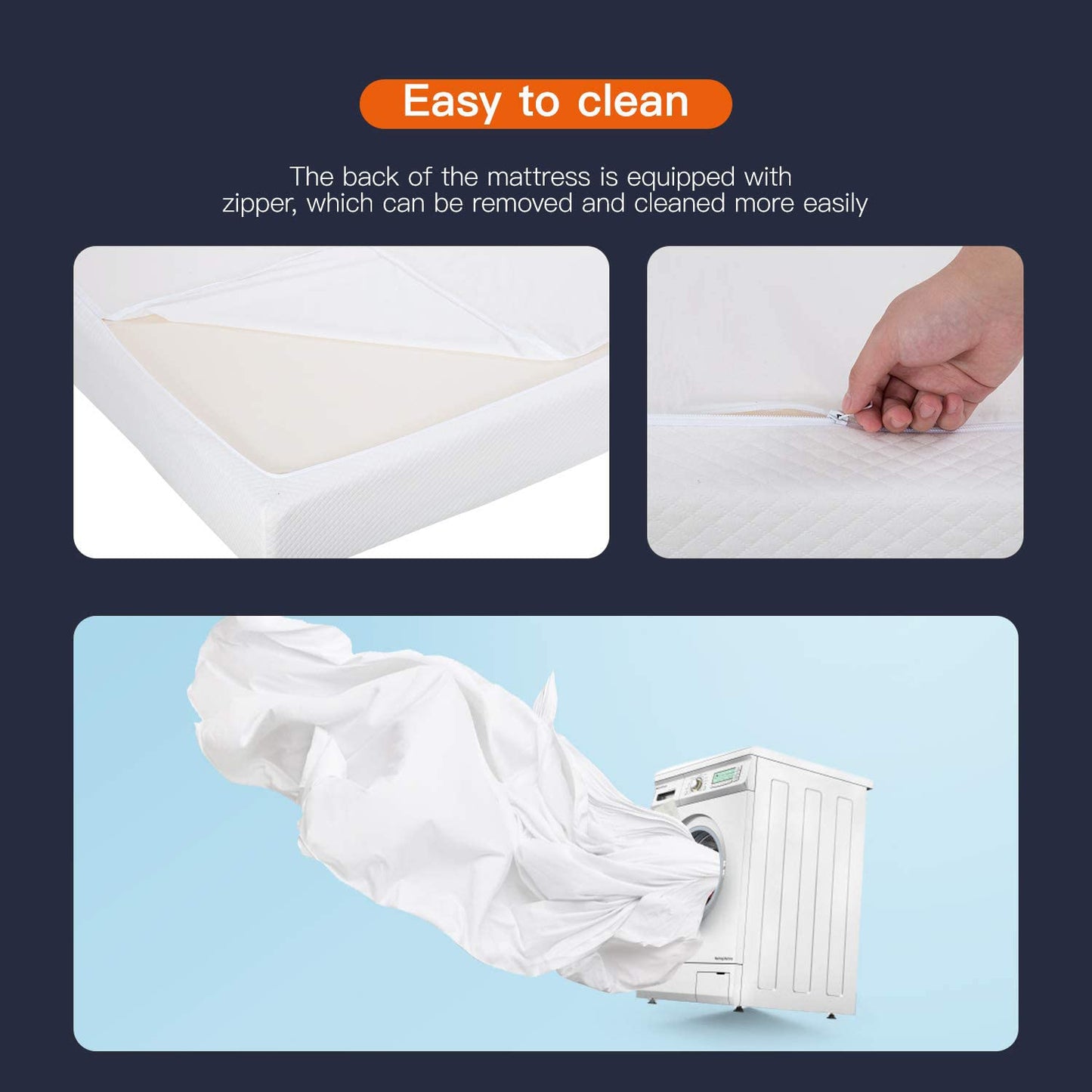 8-Inch Twin Gel Memory Foam Mattress