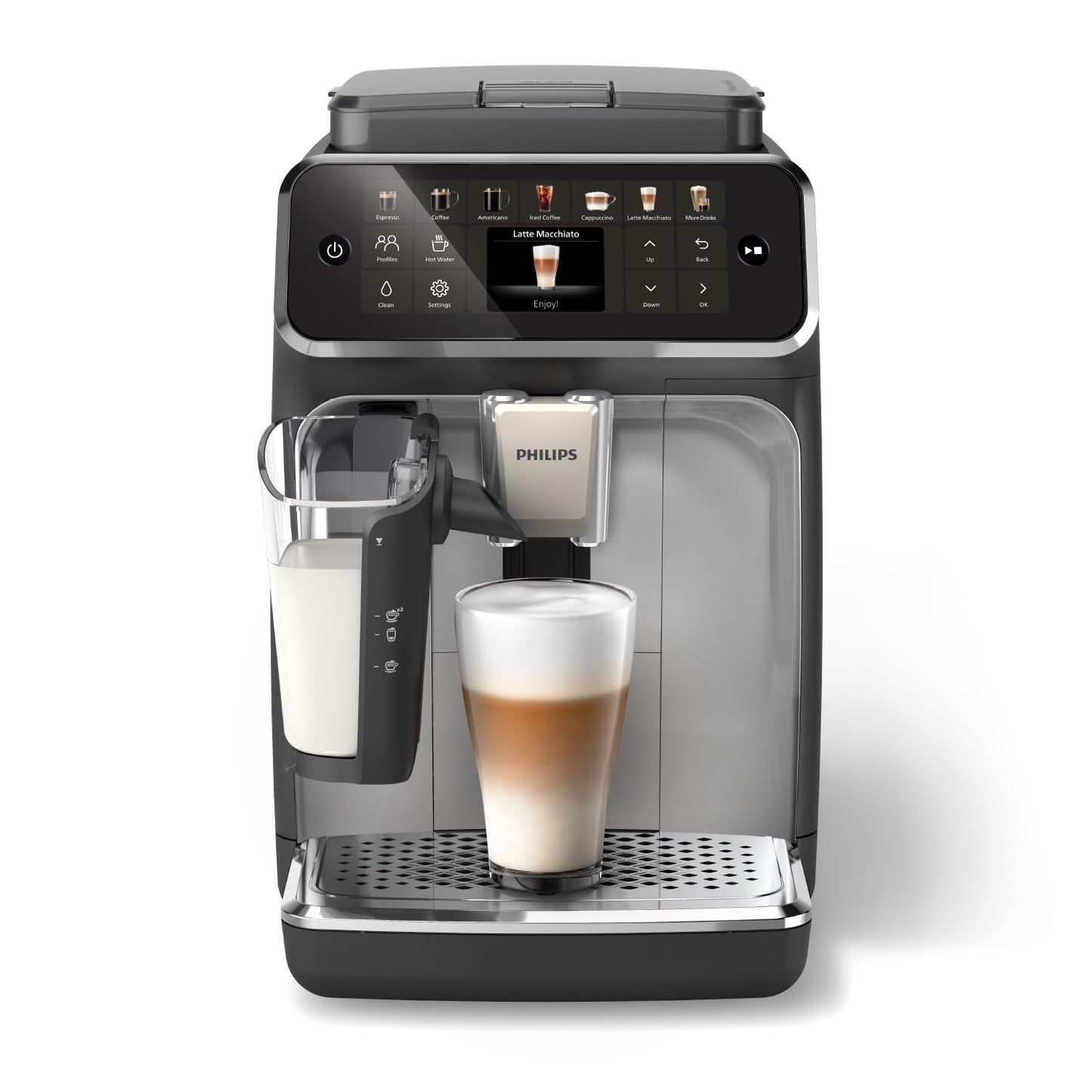 Philips Espresso Machine with LatteGo System