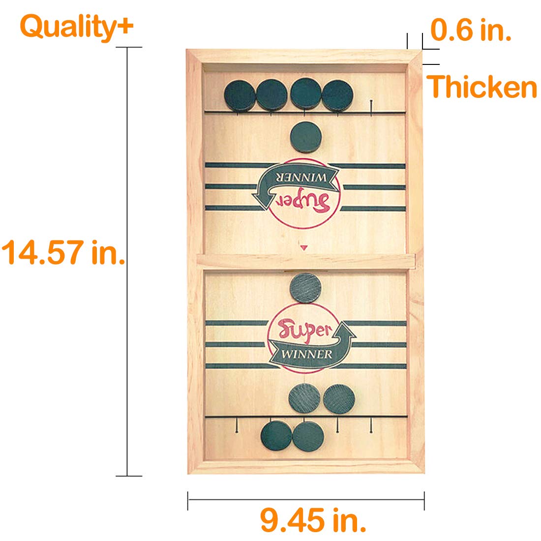 Fast Sling Puck Game for Kids and Adults