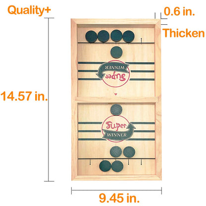 Fast Sling Puck Game for Kids and Adults
