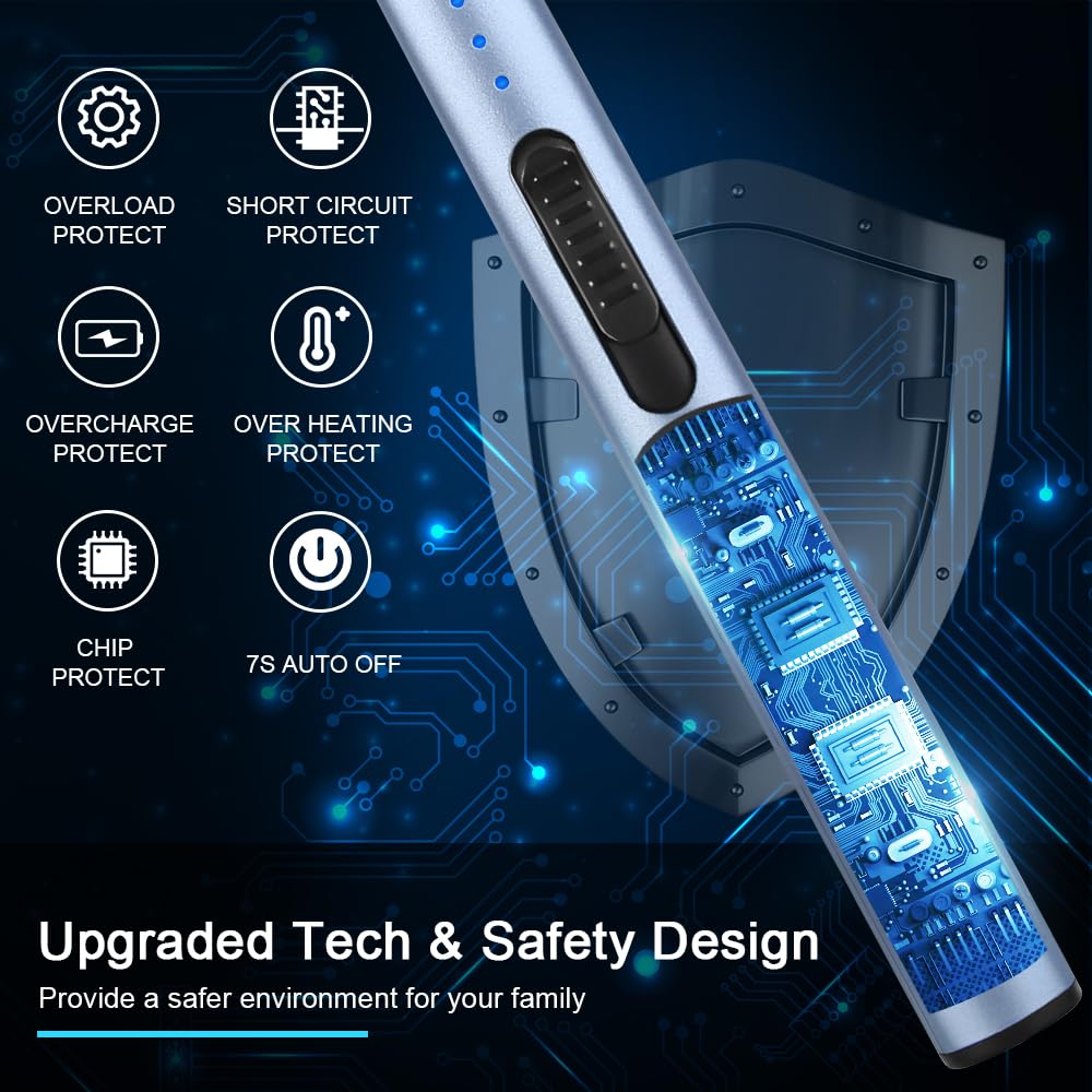 Rechargeable Plasma Lighter for Candle & Kitchen