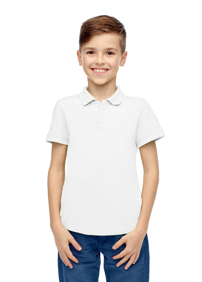 MLYENX 3-5 Pack Boys Polo Shirts School Uniform Short Sleeve Moisture Wicking Active Performance Golf Shirts