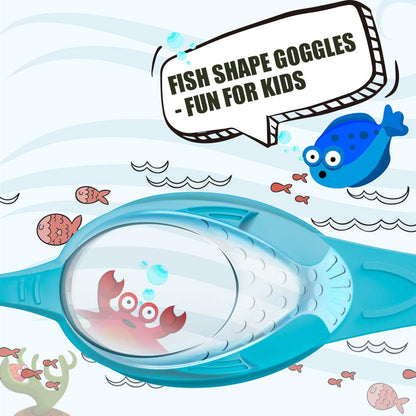 2 Pack OutdoorMaster Kids Swim Goggles