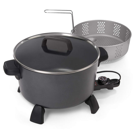 Presto 10-Quart Kitchen Kettle XL Multi-Cooker Steamer and Deep Fryer