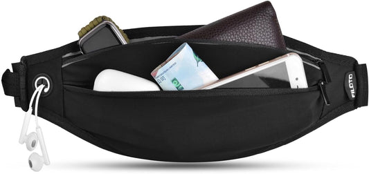 Filoto Running Belt with Reflective Zipper Pockets