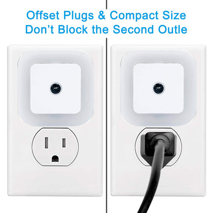 Uigos LED Night Light with Dusk to Dawn Sensor