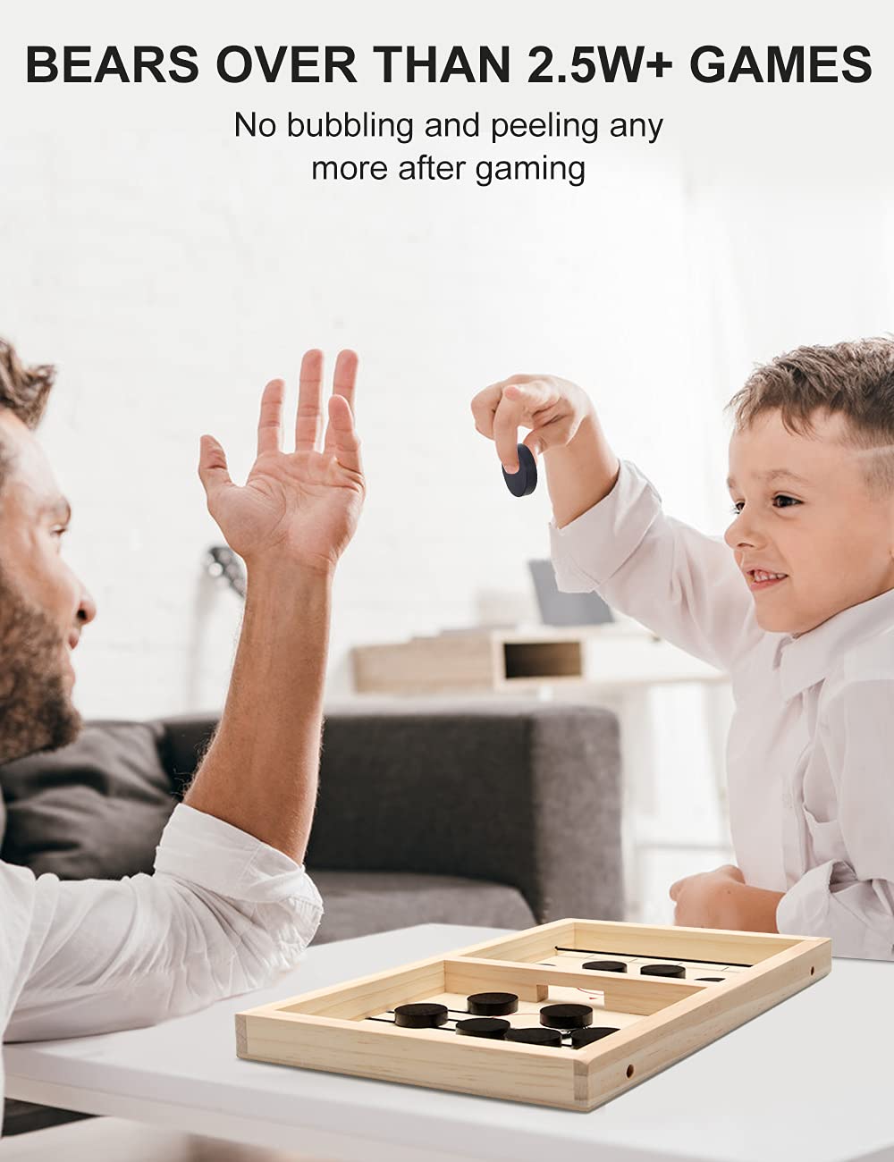 Fast Sling Puck Game - Interactive Board Toy