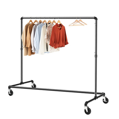 GREENSTELL Heavy Duty Rolling Clothes Rack on Wheels