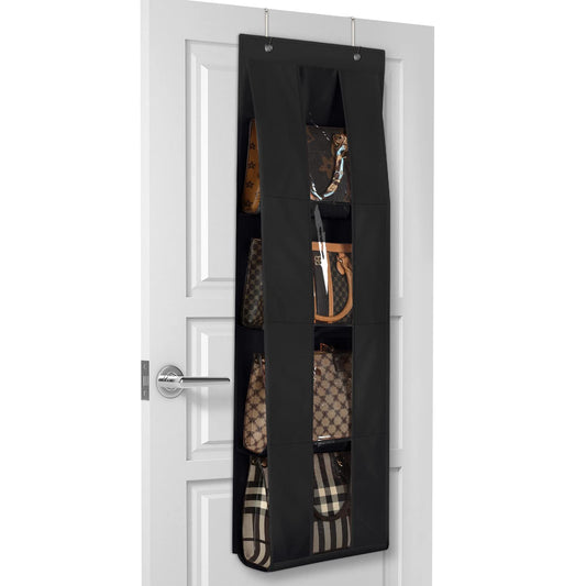 Over The Door Purse Organizer with 4 Pockets
