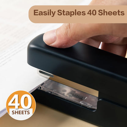 Deli Desktop Stapler with Staple Remover