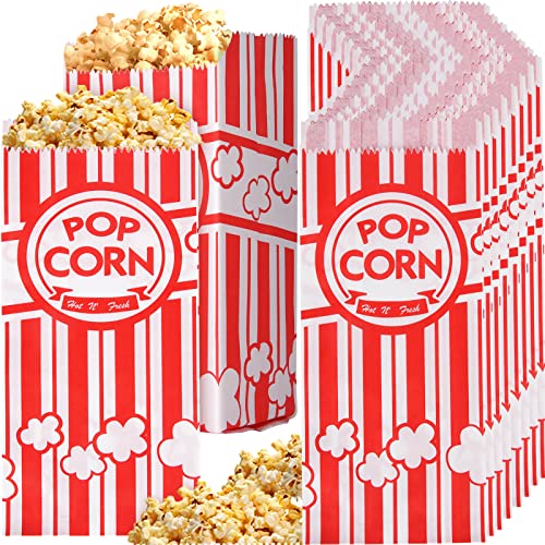 500 Count Paper Popcorn Bags 1 oz Individual Servings