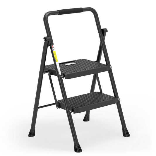 HBTower Folding Step Ladder with Anti-Slip Pedal