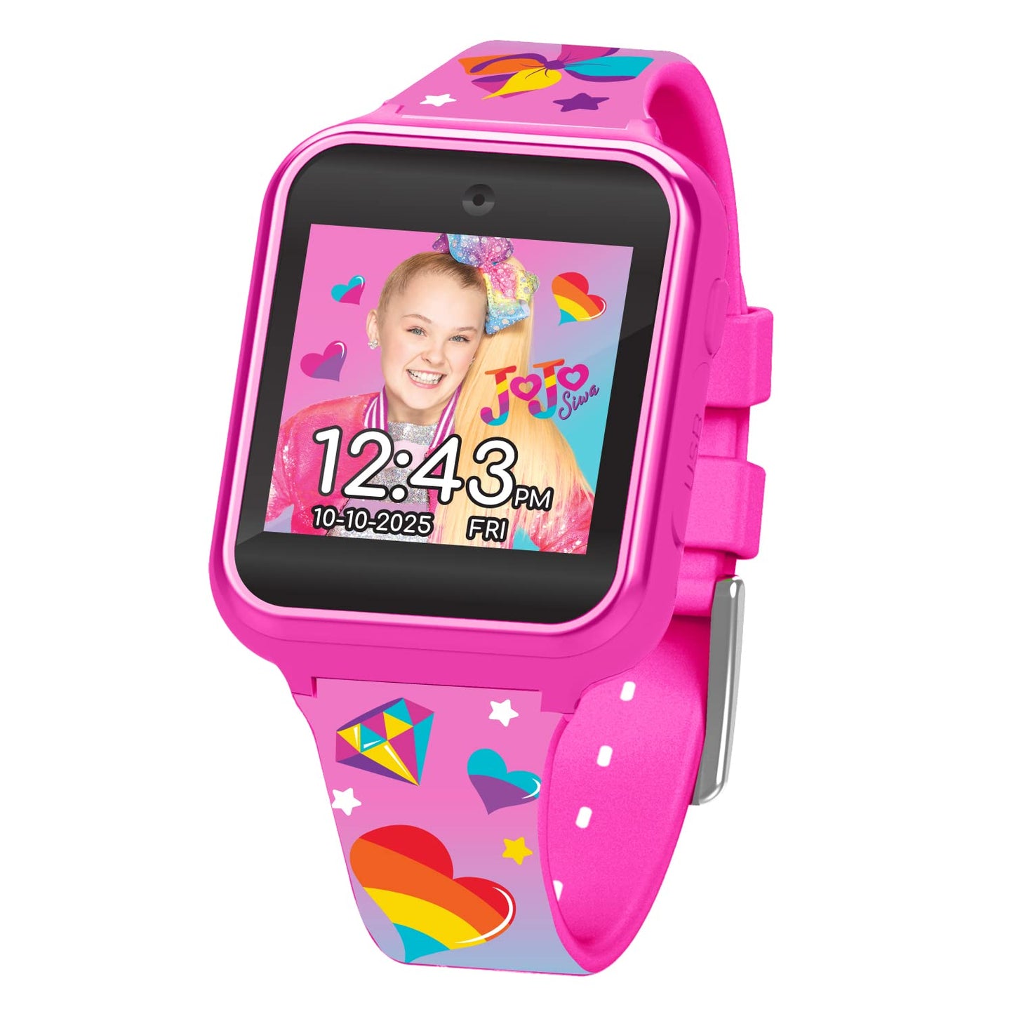 Accutime JoJo Siwa Kids Smart Watch with Games