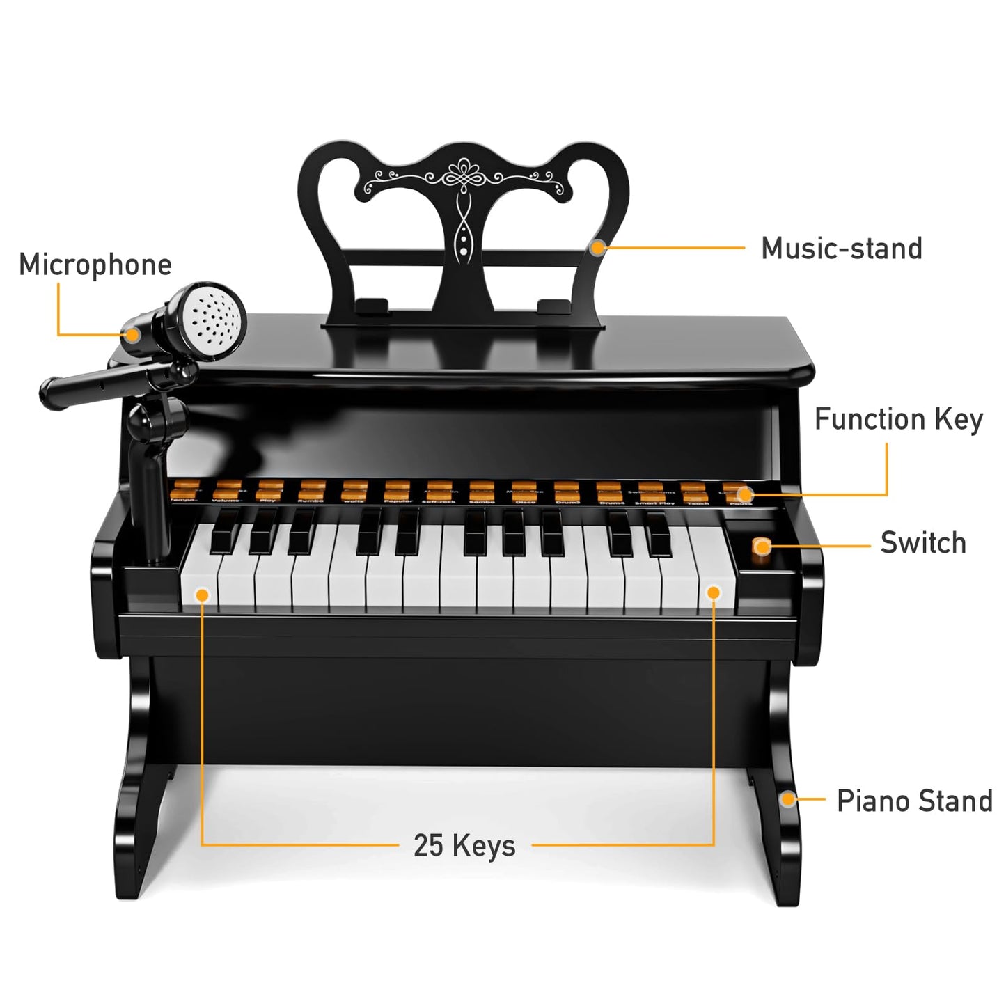 Piano for Kids - Educational Musical Keyboard