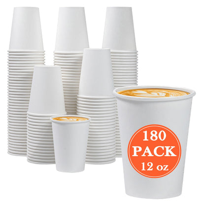 Lamosi 180-Count Disposable Paper Coffee Cups