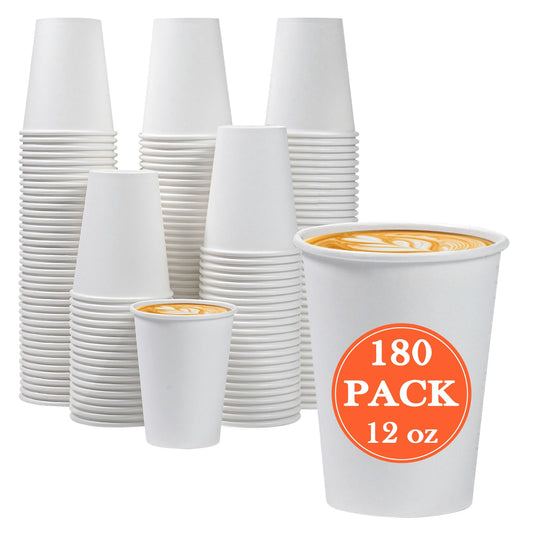 Lamosi 180-Count Disposable Paper Coffee Cups