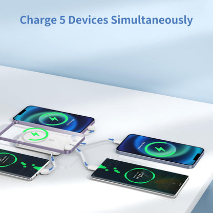 ANOUV 10000mAh Magnetic Wireless Charger Power Bank