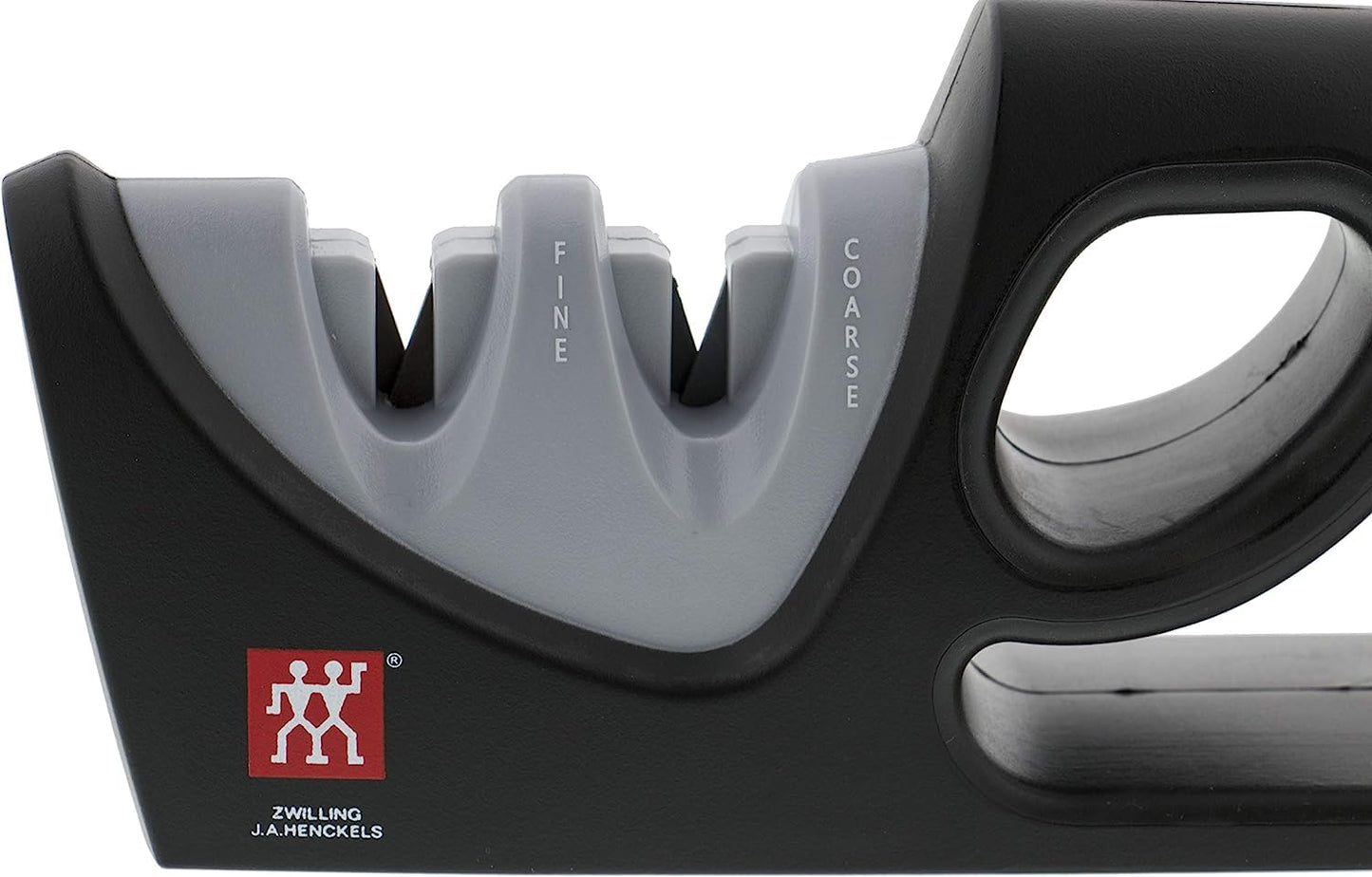 ZWILLING 2-Stage Knife Sharpener for Precision Blades