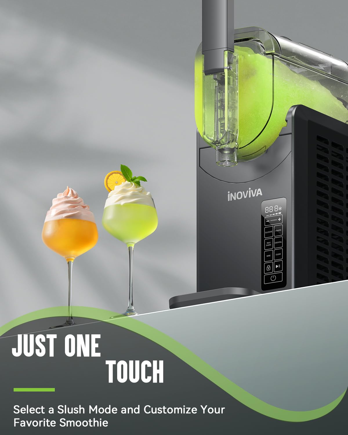 68 oz Slushie Machine for Frozen Drinks