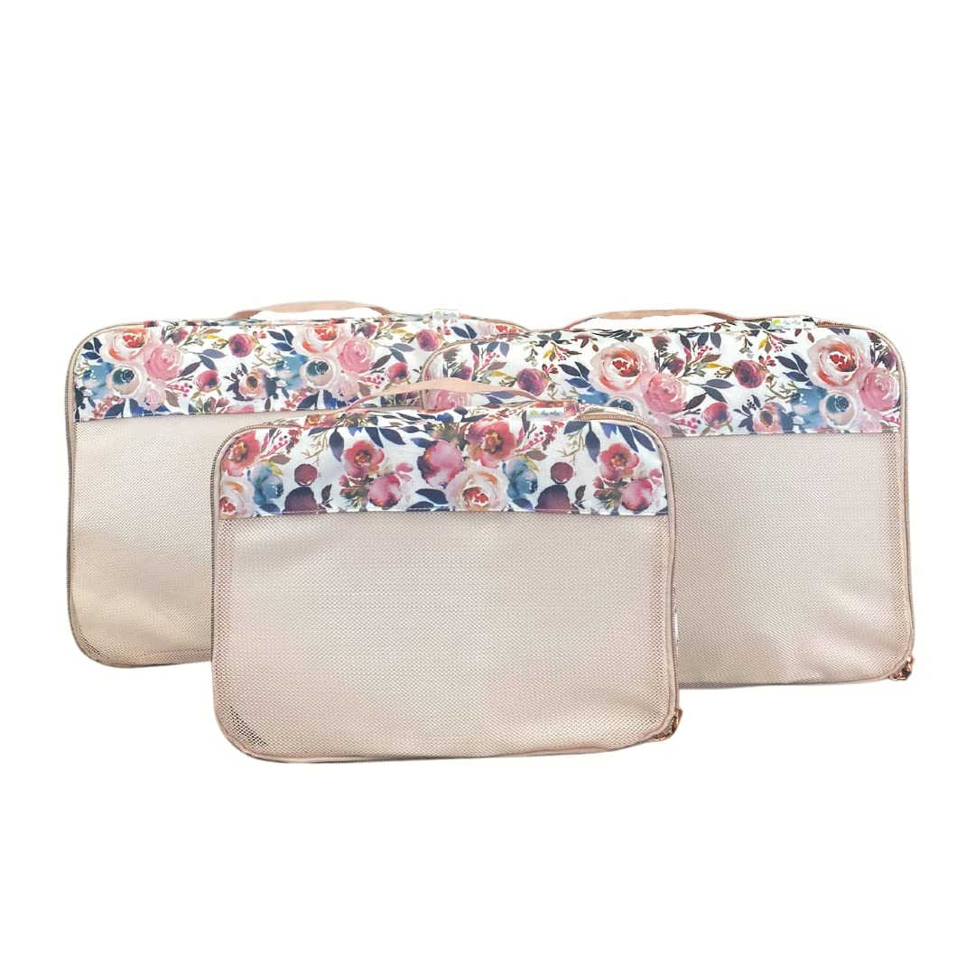 3 Pack Itzy Ritzy Travel Packing Cubes