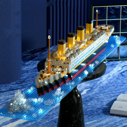 Titanic 3D Model Building Blocks Set, 1860 pcs