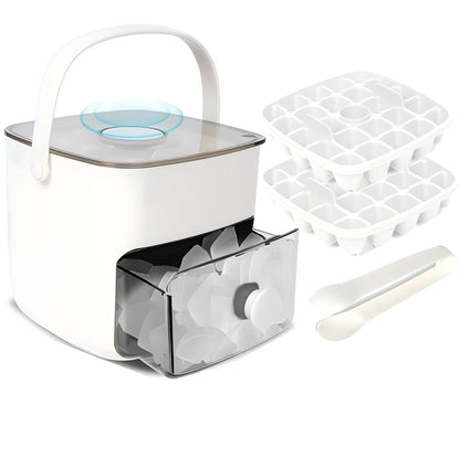Ice Cube Tray with Lid for Drinks