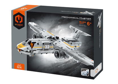 329 Pcs Mechanical Aircraft Building Kit