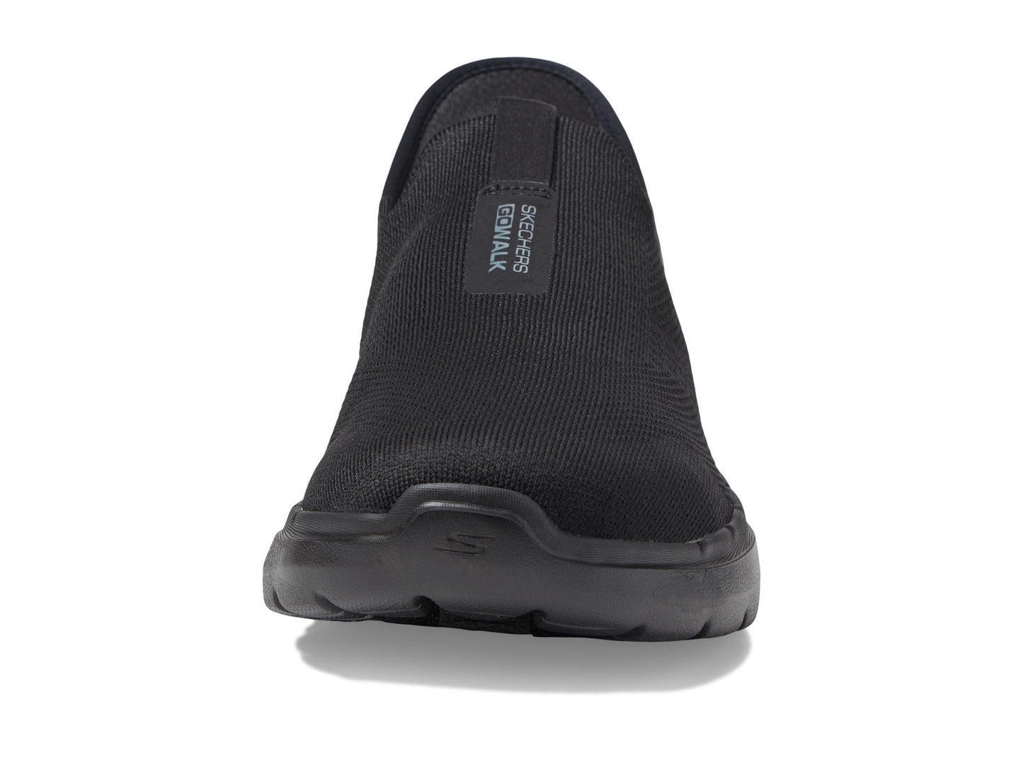 Skechers Men's Gowalk 6 Slip-Ins-Athletic Slip-On Walking Shoes | Casual Sneakers with Memory Foam, Black, 9