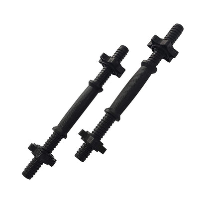 BalanceFrom Fitness 40 Pound 14 Item All Purpose Vinyl Weight Dumbbell Set with 2.5 Pound and 7.5 Pound Weights and Collar Locks, Black