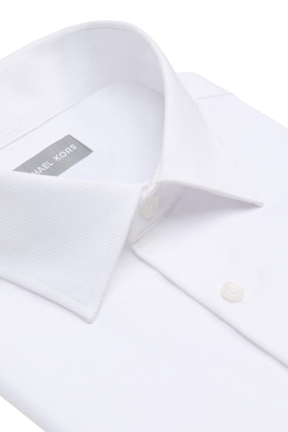 Michael Kors Comfort Stretch Dress Shirt - White