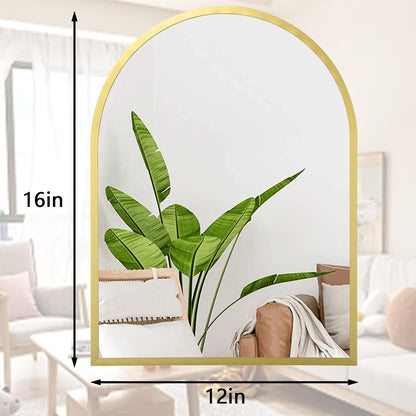 Arched Wall Mirror for Bathroom and Bedroom
