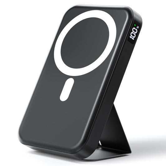 10000mAh Magnetic Wireless Charger with Stand