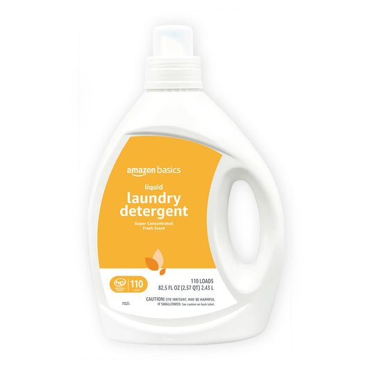 110 Loads Amazon Basics Laundry Detergent Liquid