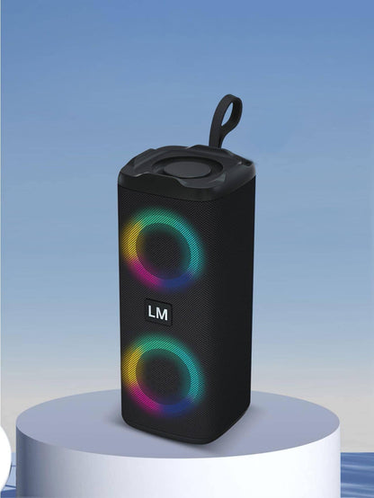 Portable Bluetooth Speaker with RGB Lights