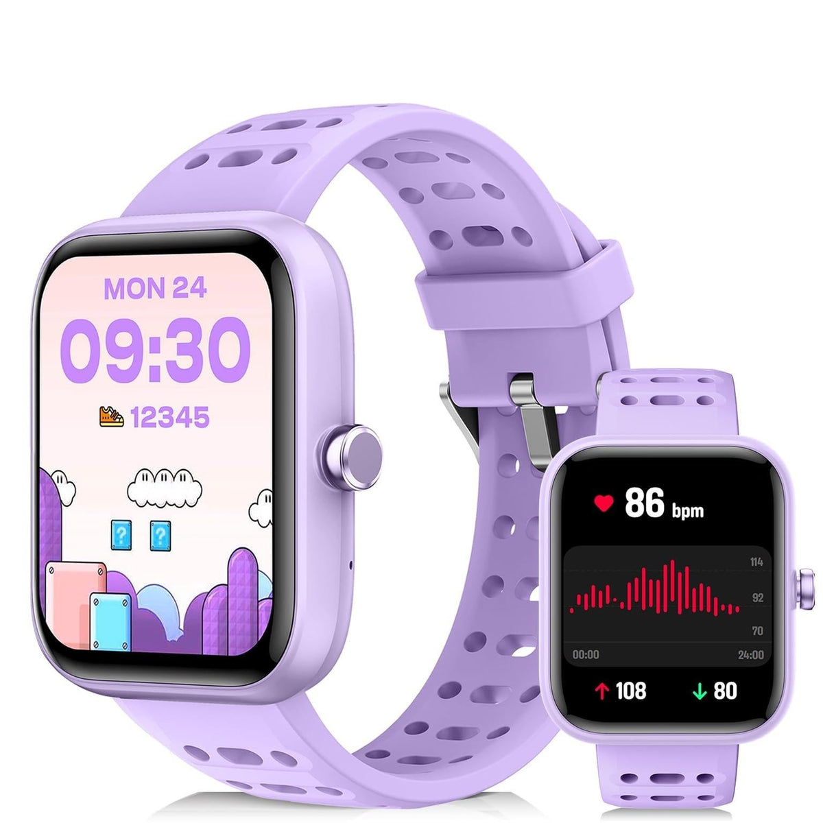 Kids Smartwatch with Health Tracking and Games