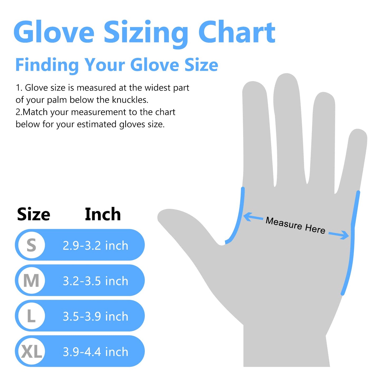 squish Disposable Gloves, Blue Vinyl Gloves Latex Free Powder-Free Gloves Health Rubber Gloves for Kitchen Cooking Food Handling, 200PCS, Medium