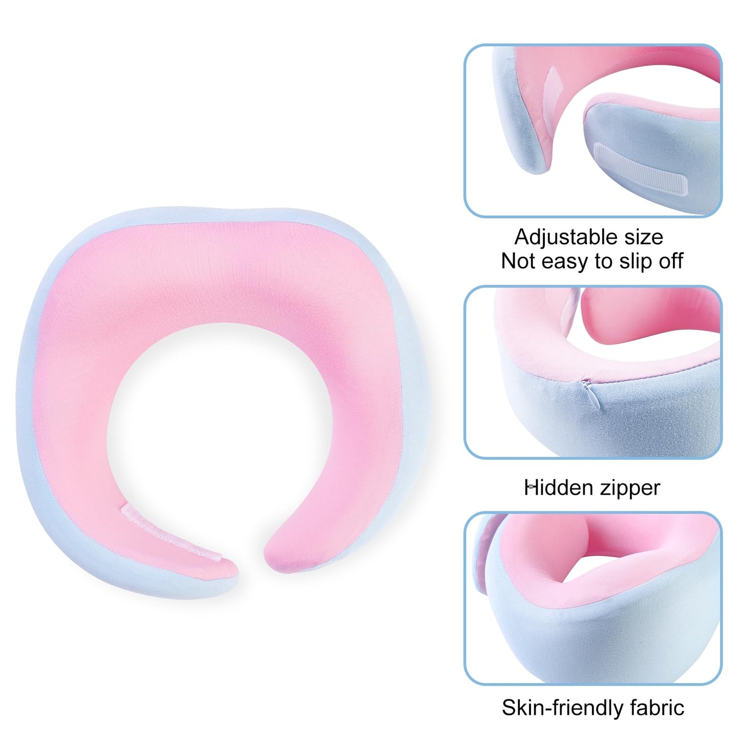 360° Memory Foam Travel Neck Pillow by Mrsdry