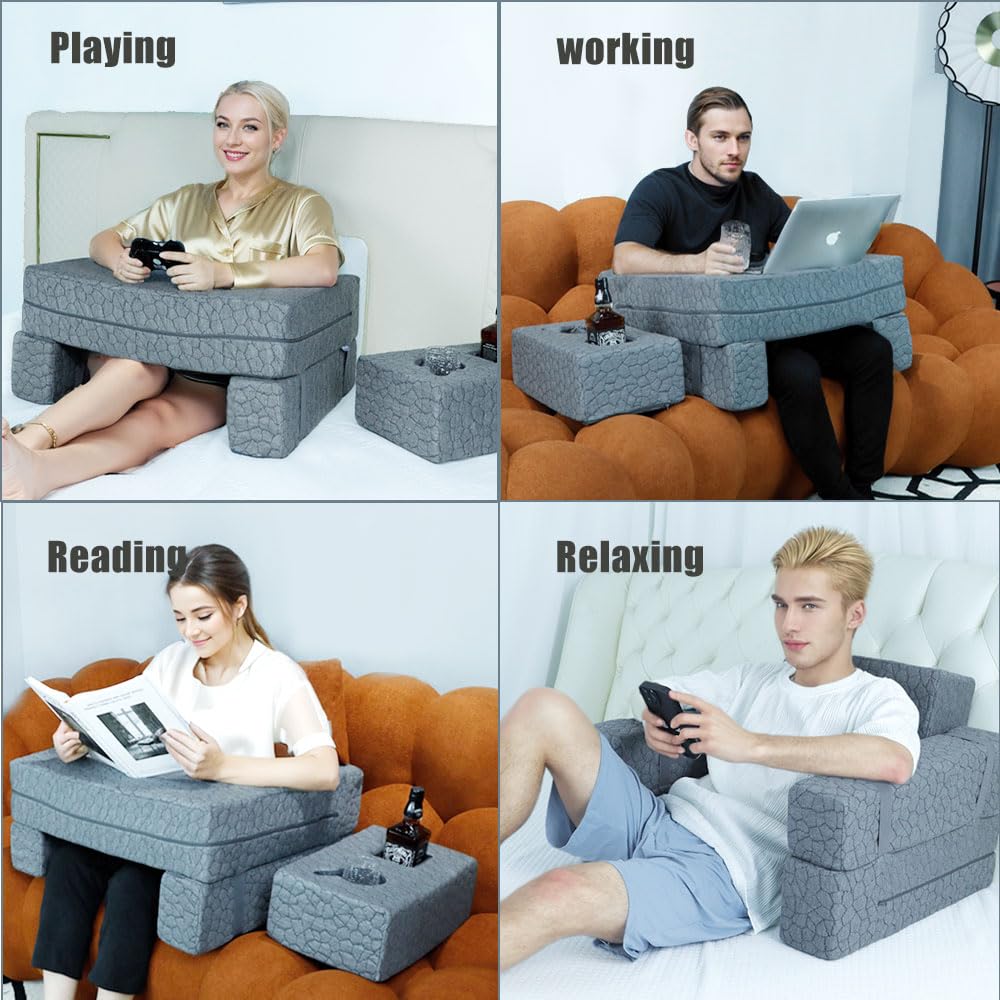 Extra Large Reading & Gaming Pillow by Bespilow