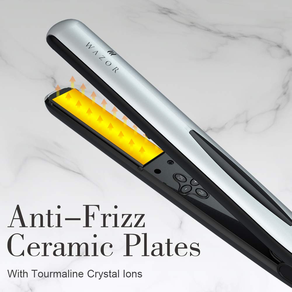 Wazor 1 Inch Ionic Ceramic Hair Straightener