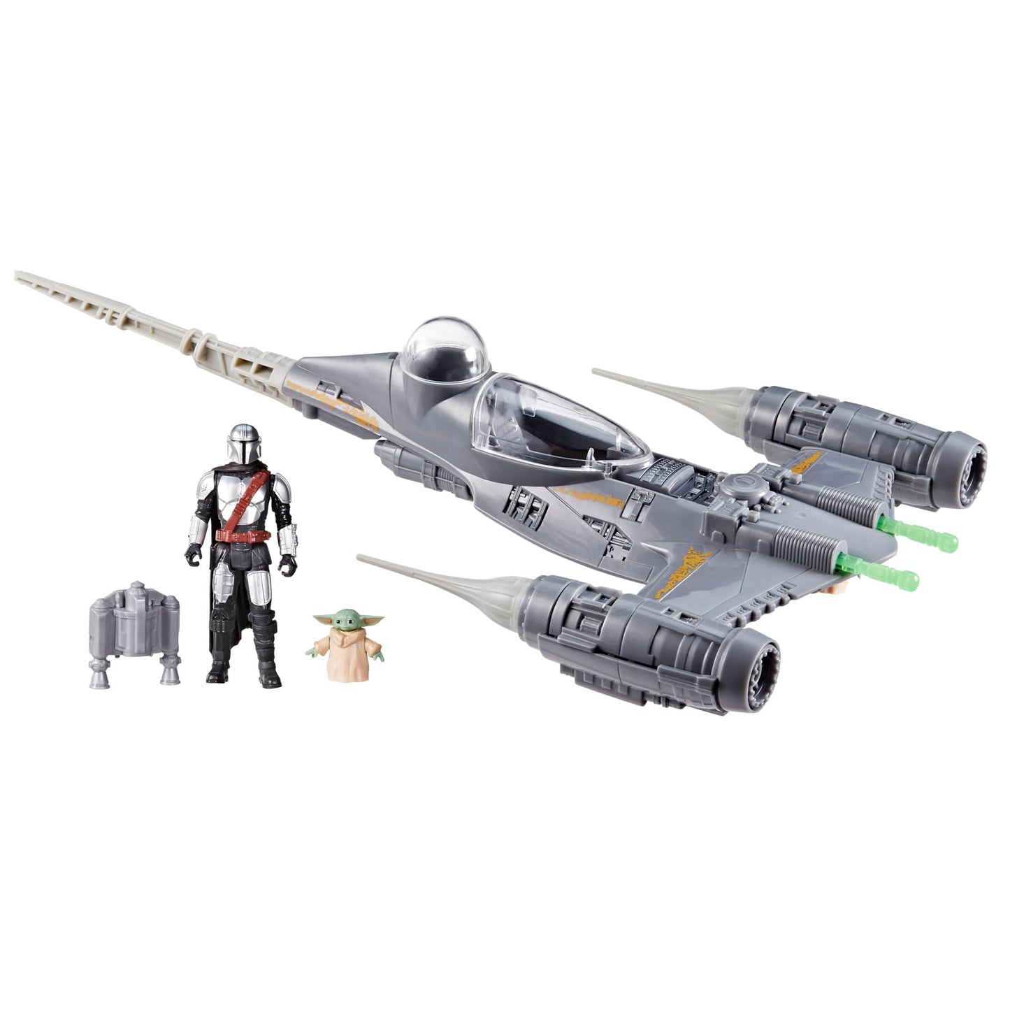 STAR WARS Mandalorian N-1 Starfighter Action Figures
