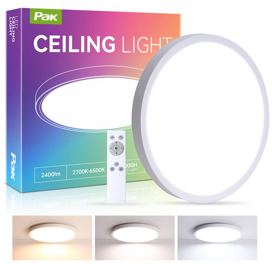 12 Inch LED Flush Mount Ceiling Light Fixture
