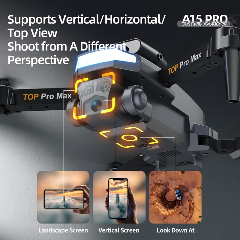 Foldable 4K Camera Drone for Kids