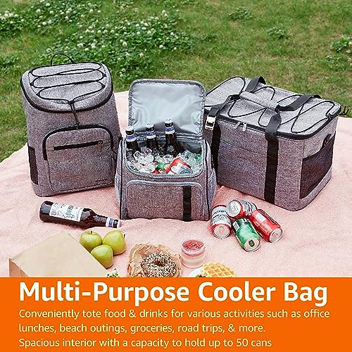 50 Can Insulated Cooler Bag by Amazon Basics