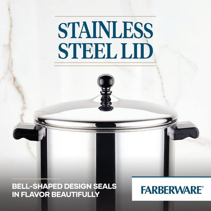 15-Piece Farberware Stainless Steel Cookware Set
